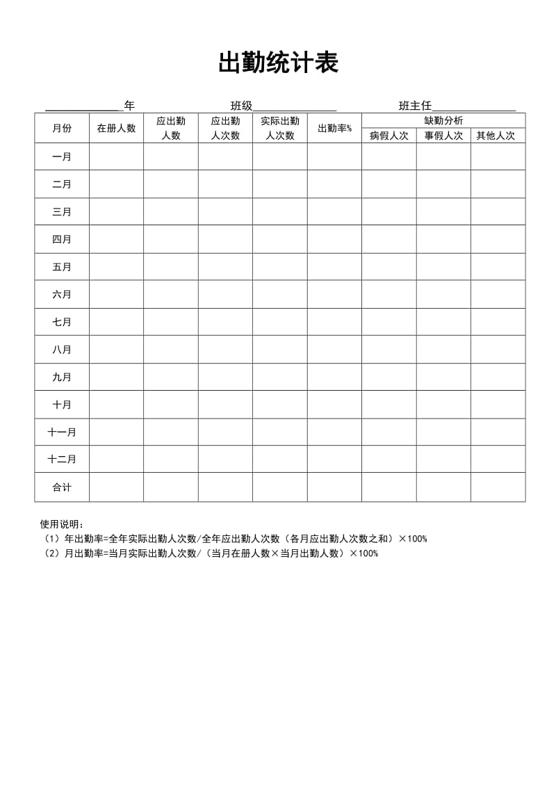 幼儿园家长联系登记表.doc_第2页