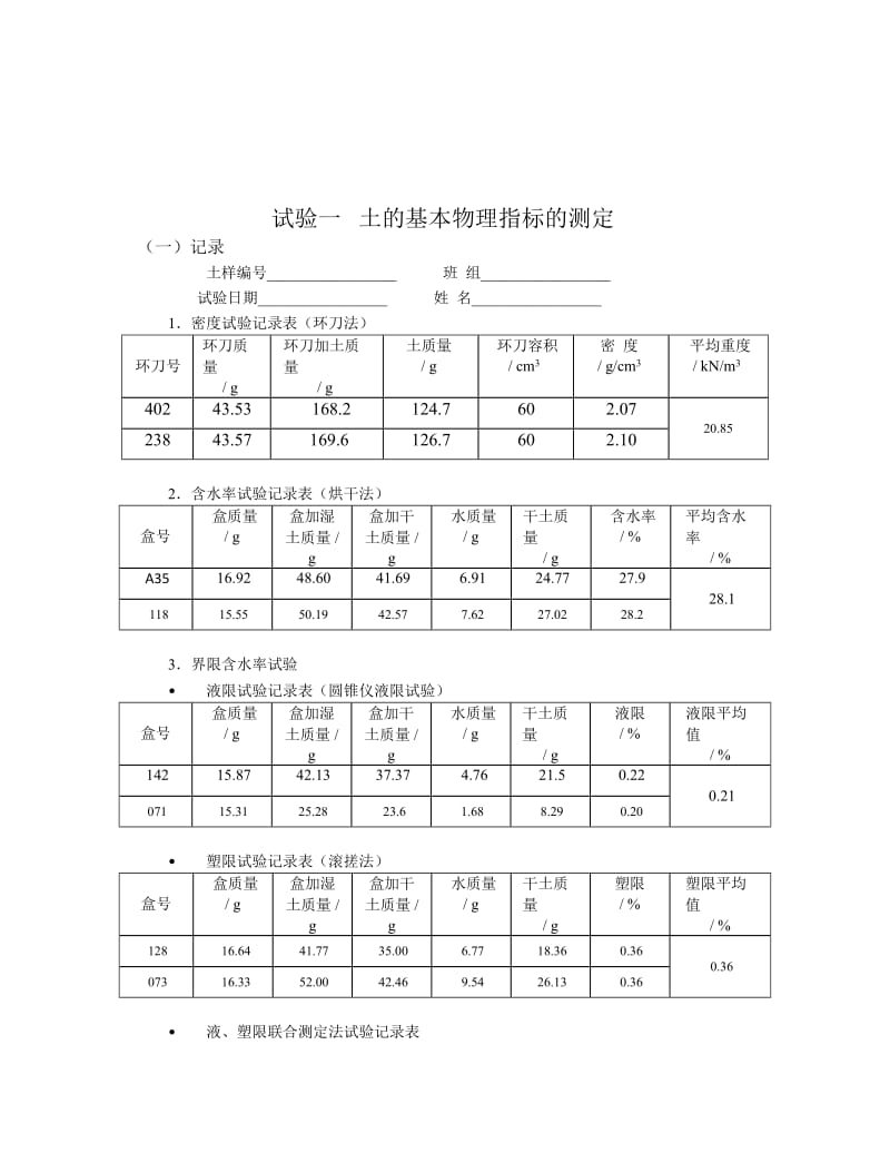 土力学实验报告.doc_第2页