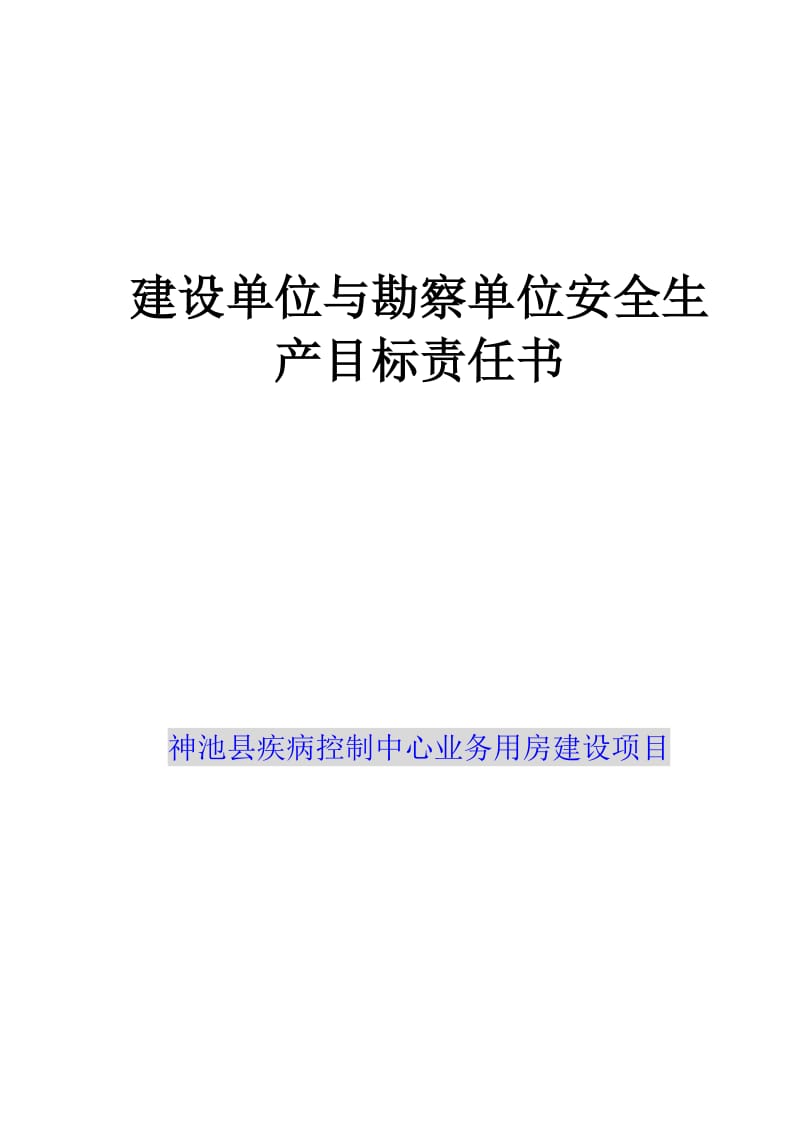 地质勘探安全生产责任书.doc_第1页