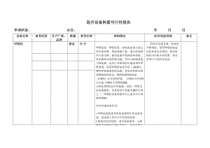 呼吸机购置可行性报告.doc