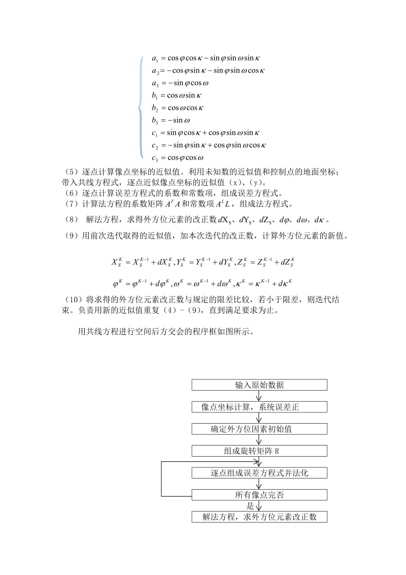 单向后方交会实验报告C++.doc_第3页