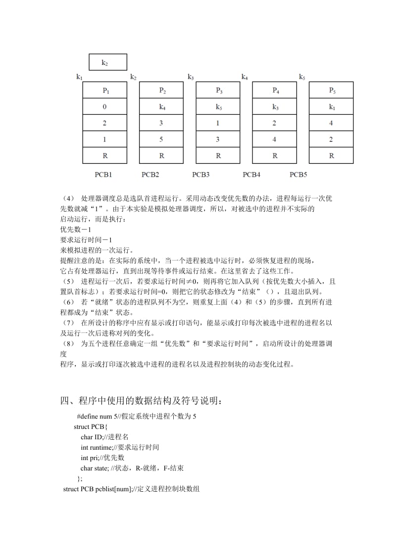 实验一处理器调度实验报告.doc_第2页