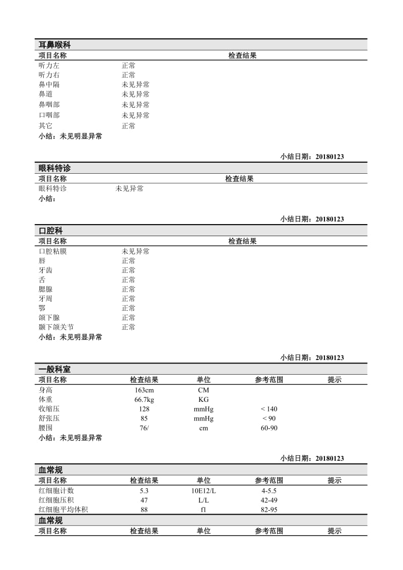 某某医院体检报告模版1.doc_第3页