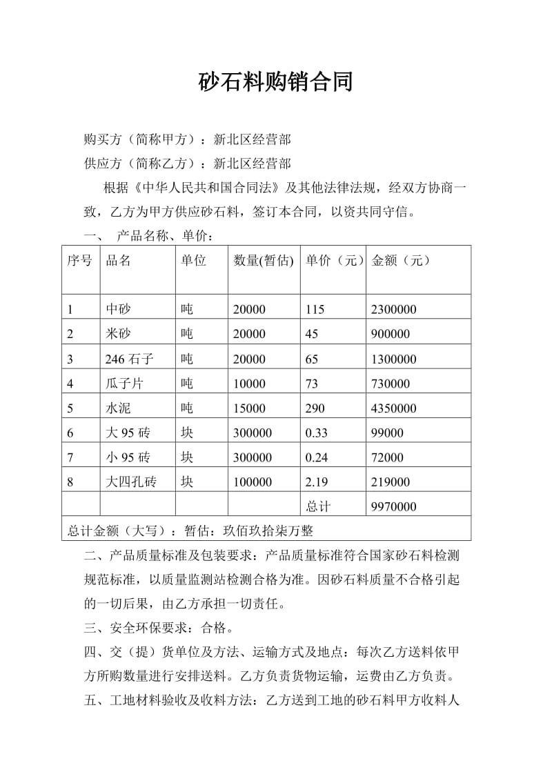 砂石料采购合同简单范本.doc_第1页