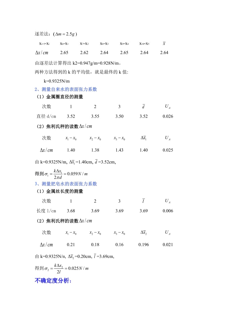 用焦利氏称测量液体表面张力系数.doc_第3页