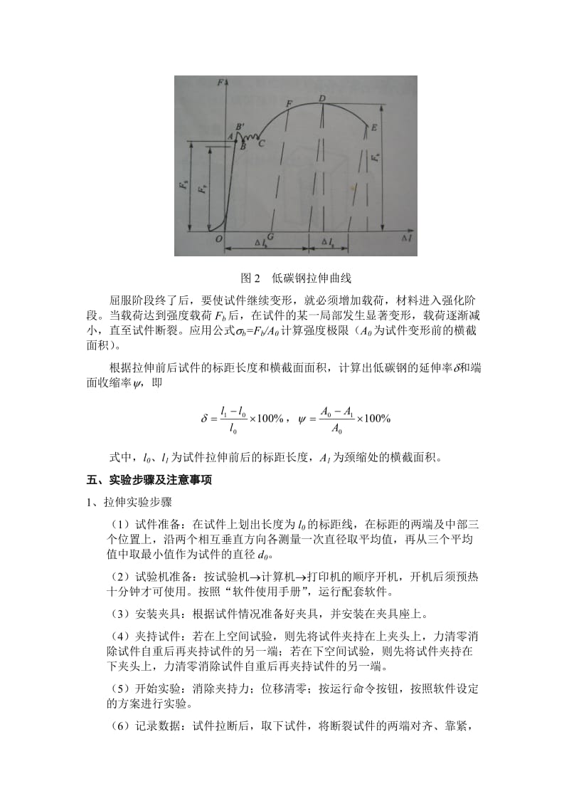 材料力学拉伸实验报告.doc_第2页