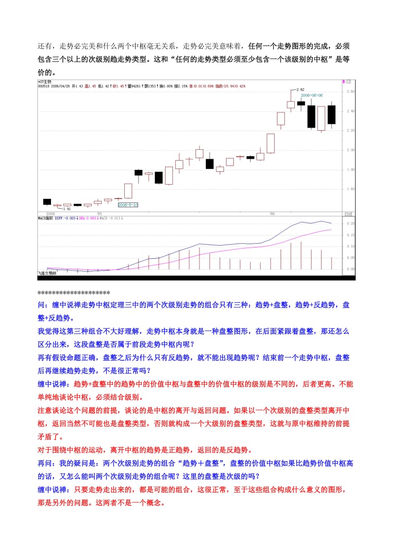 缠中说禅回复总结之五 —— 走势中枢定理.doc_第2页