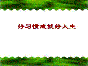 小学生行为习惯的养成教育课件.pdf