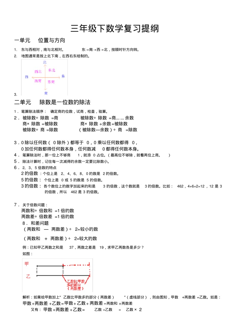 三年级上下册数学公式(全).pdf_第2页