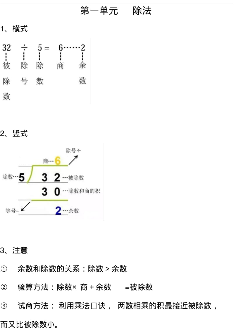 北师大版数学二年级下册期中知识点.pdf_第1页