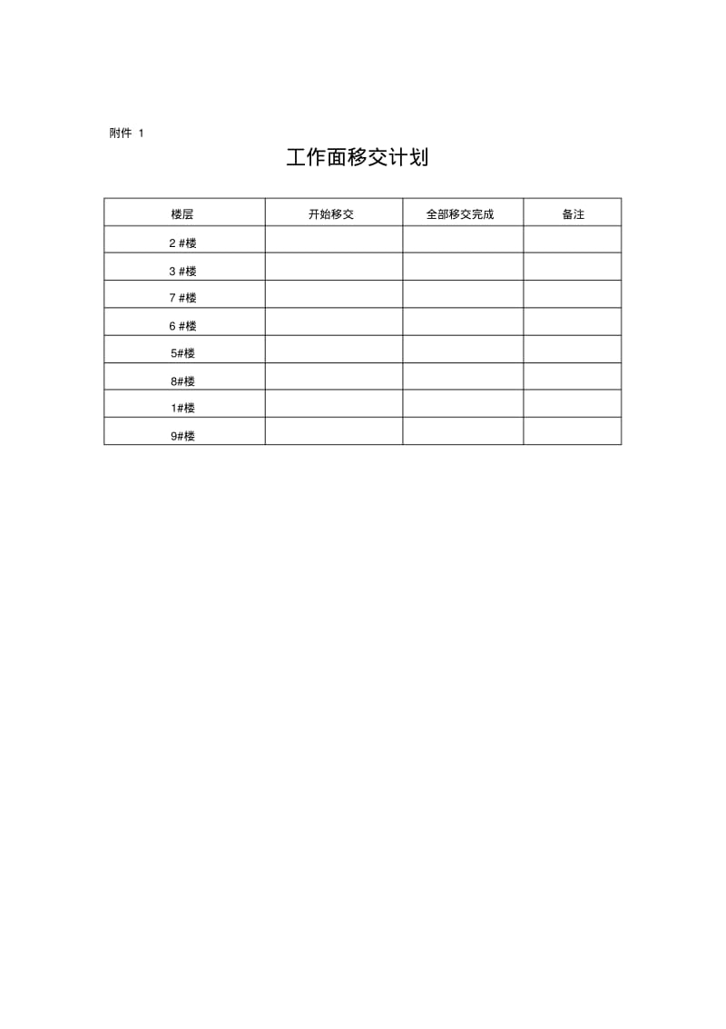 土建-电梯移交单.pdf_第2页