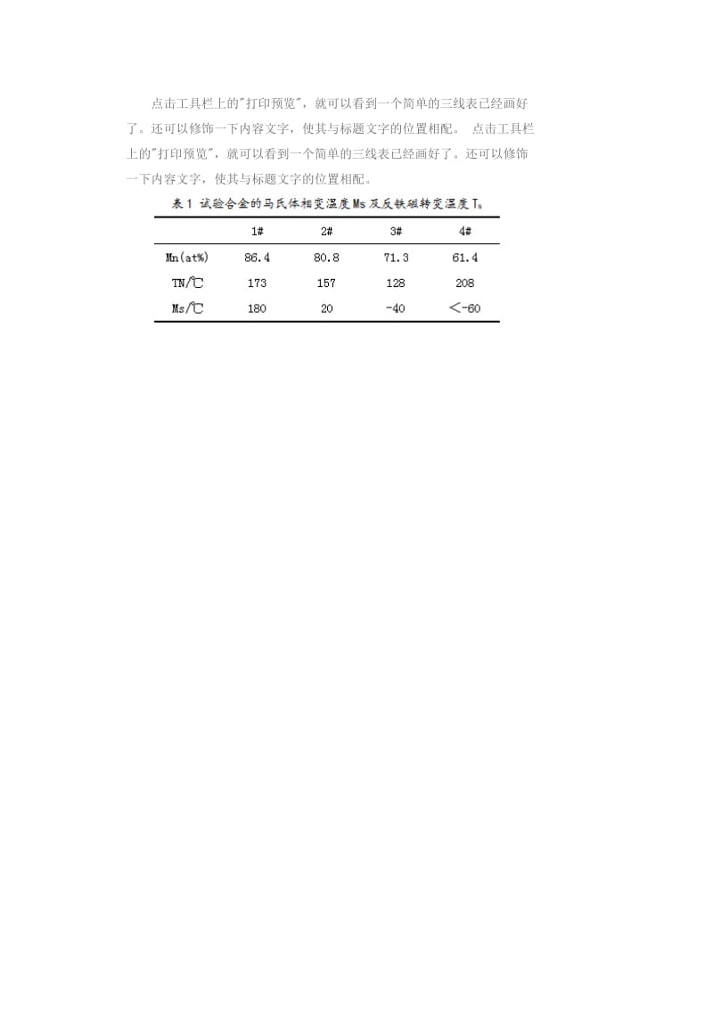 怎样用word做三线表——论文规定表格格式.doc_第2页