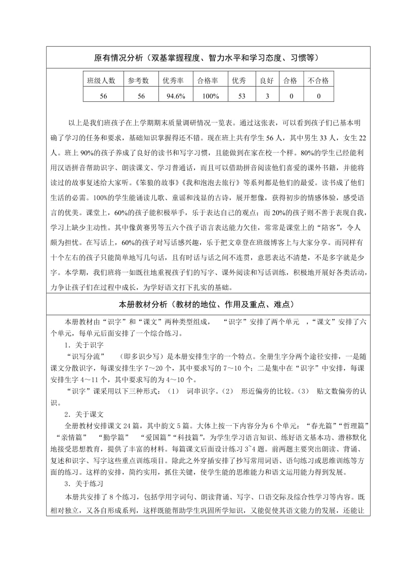 苏教版二下册语文计划.doc_第2页