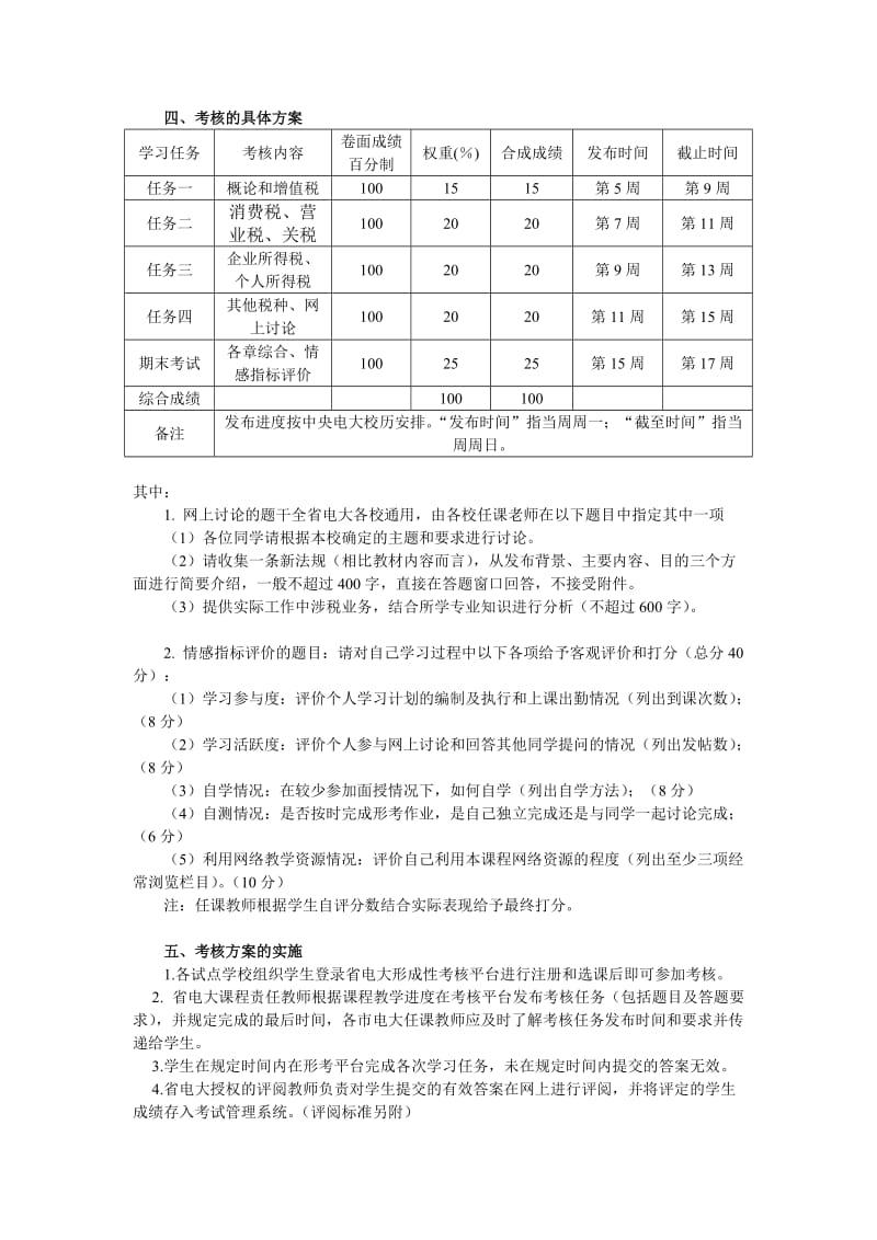 纳税基础与实务课程考试改革方案.doc_第2页