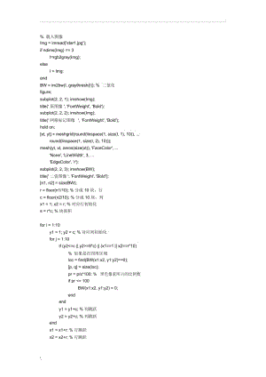 照片人脸检测MATLAB代码.docx