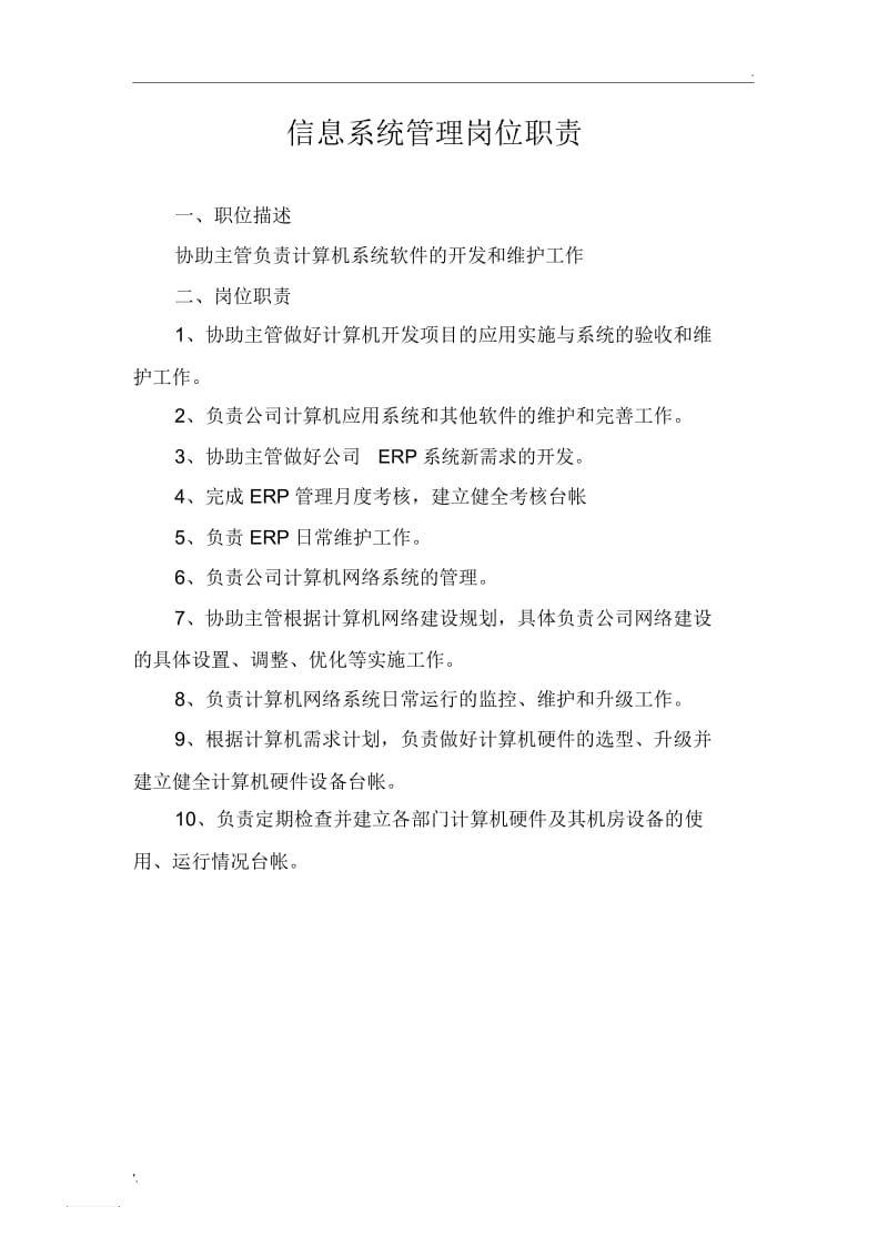 信息管理岗位职责.docx_第2页