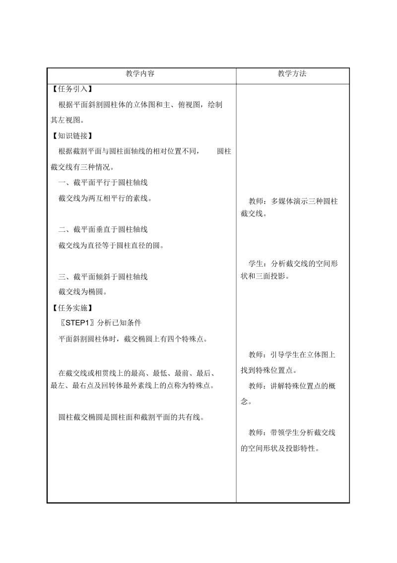 超详细机械制图教案模块4截交线与相贯线.docx_第2页