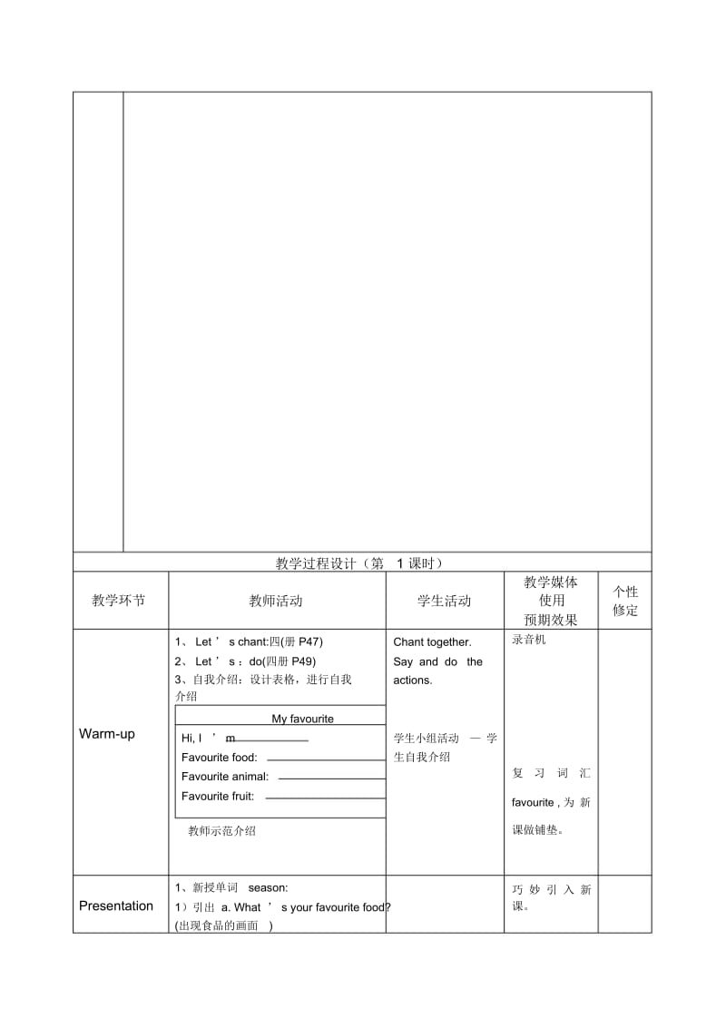 五年级英语下册Unit2教案.docx_第3页