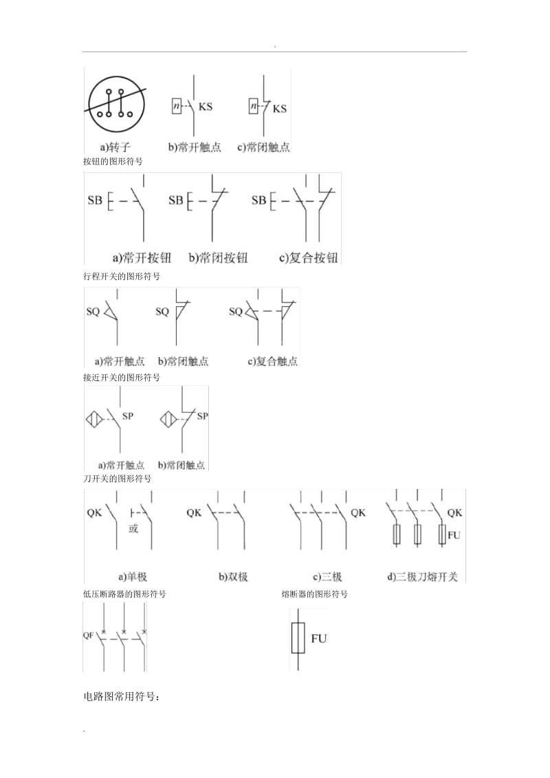 低压电器图形符号及文字符号大全.docx_第2页