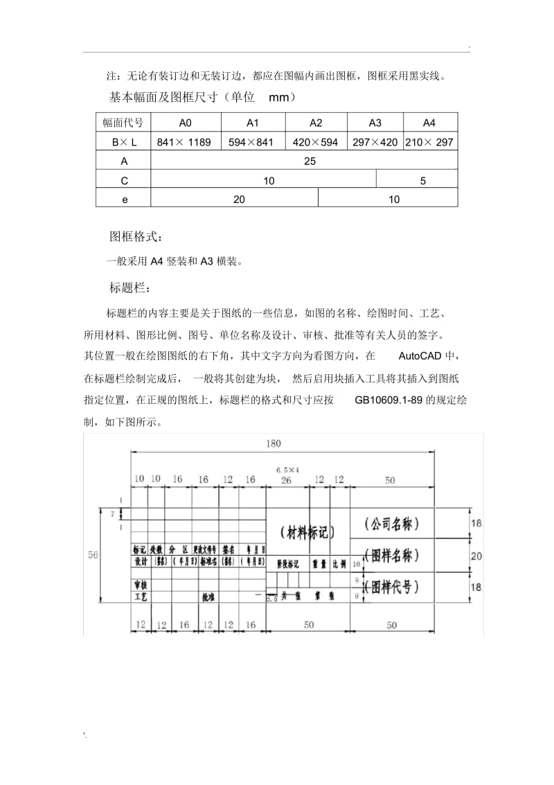 CAD制图的图幅尺寸和标题栏要求.docx_第2页