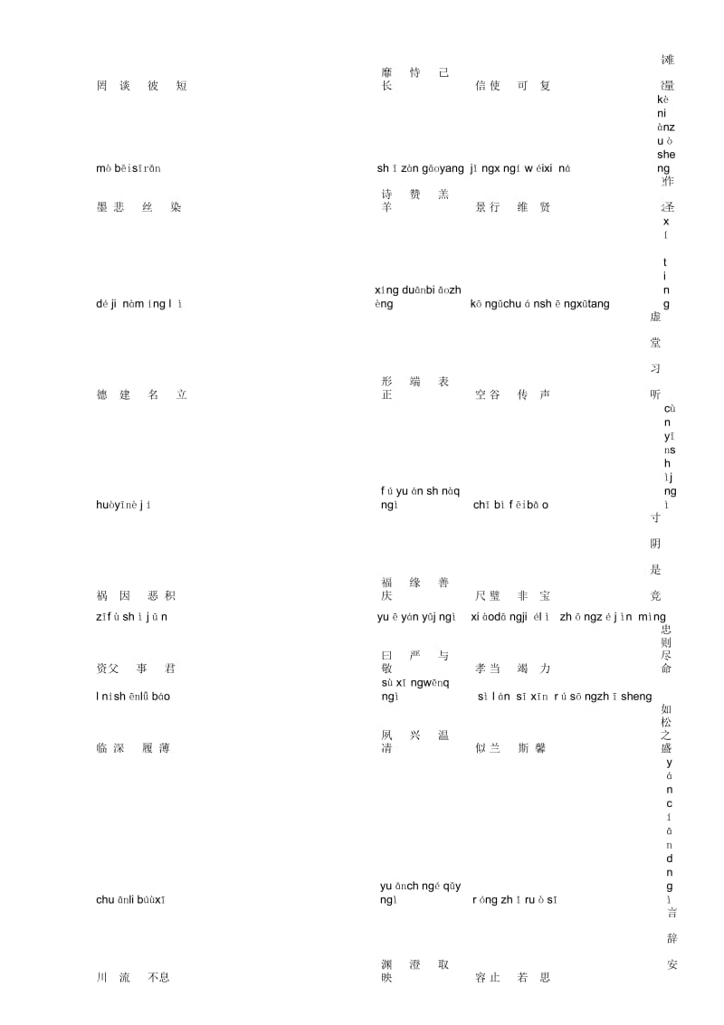 千字文拼音版全文(整理).docx_第3页