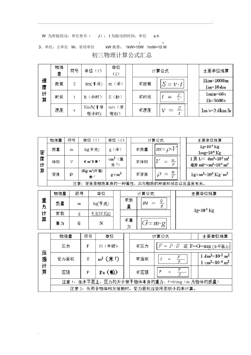 初中力学公式详解(超详细).docx_第3页