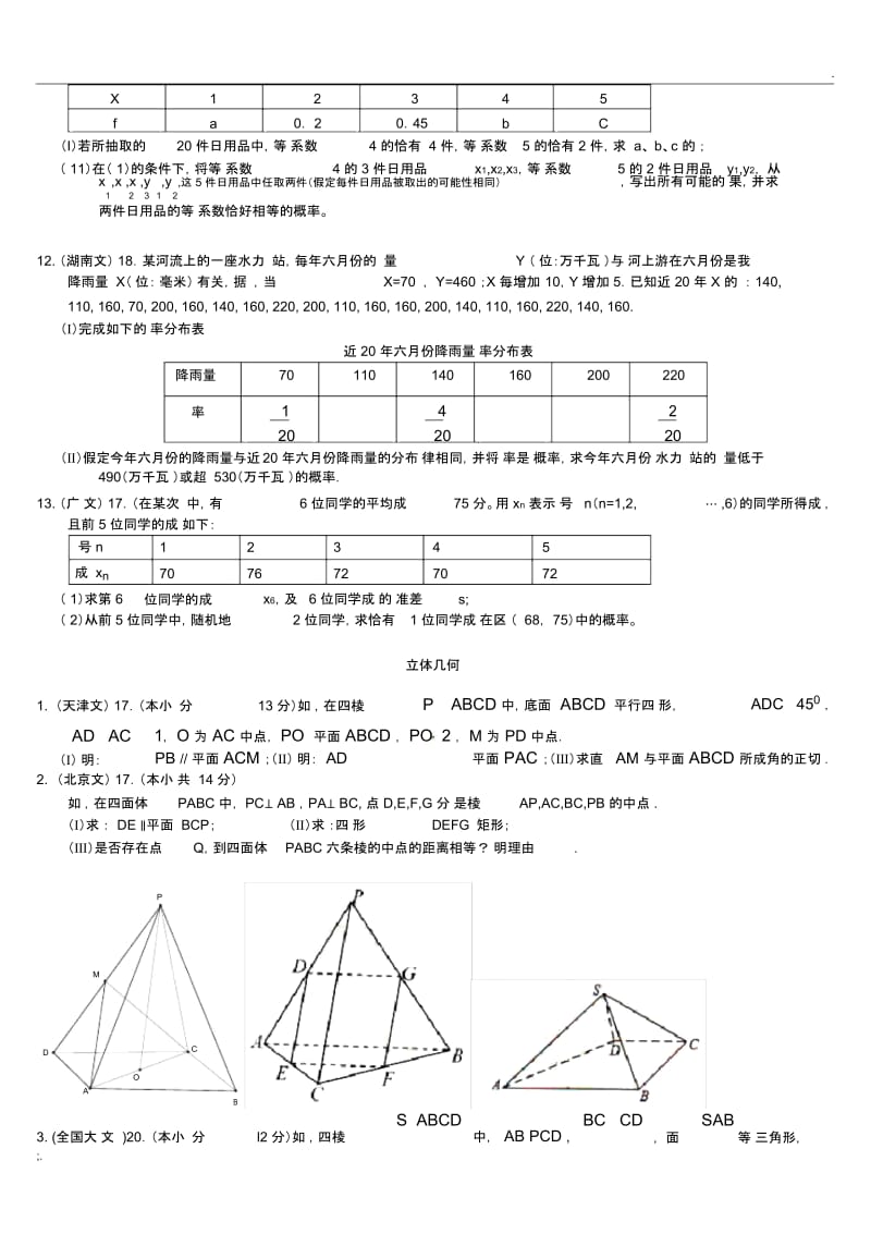 2011年高考全国各地数学卷_文科解答题分类汇编03：立体几何.docx_第3页