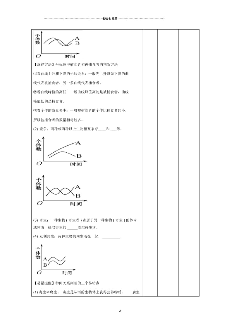 江西省万载县高中生物第4章种群和群落4.3群落的结构1名师精选教案新人教版必修.docx_第2页