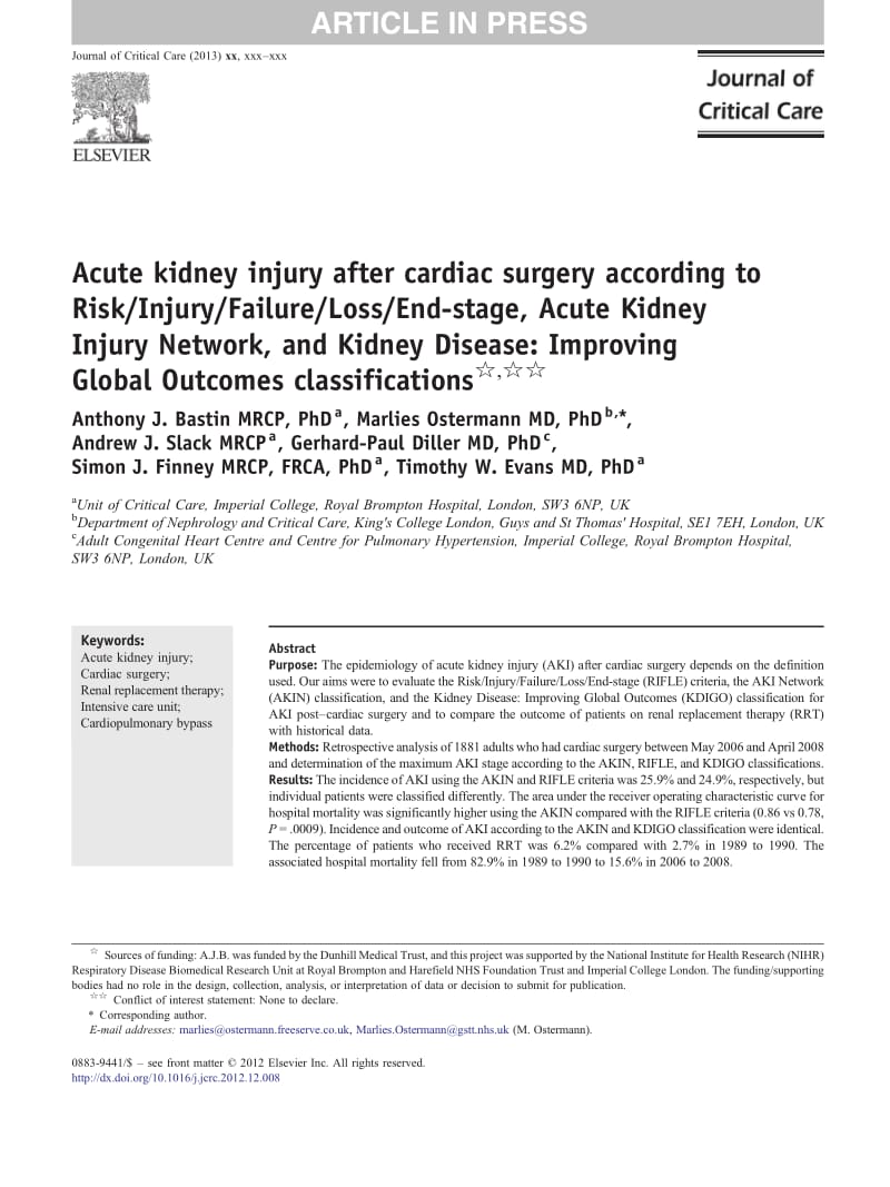 RIFLEF分级标准出处与AKI患者CRRT治疗.pdf_第1页