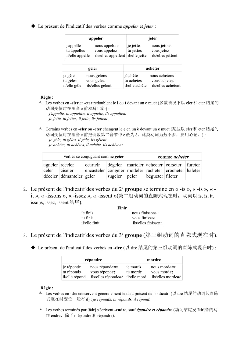 法语直陈式现在时动词变位规律.pdf_第3页