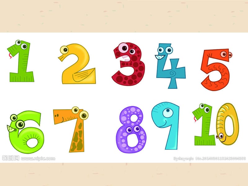 Number 1-5(数字12345 英文one,two,three,four,five).ppt_第3页