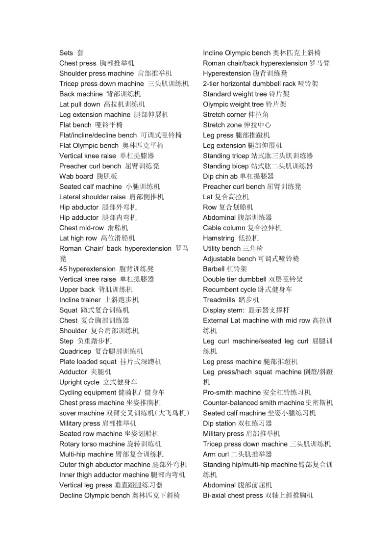 健身英语词汇.pdf_第3页