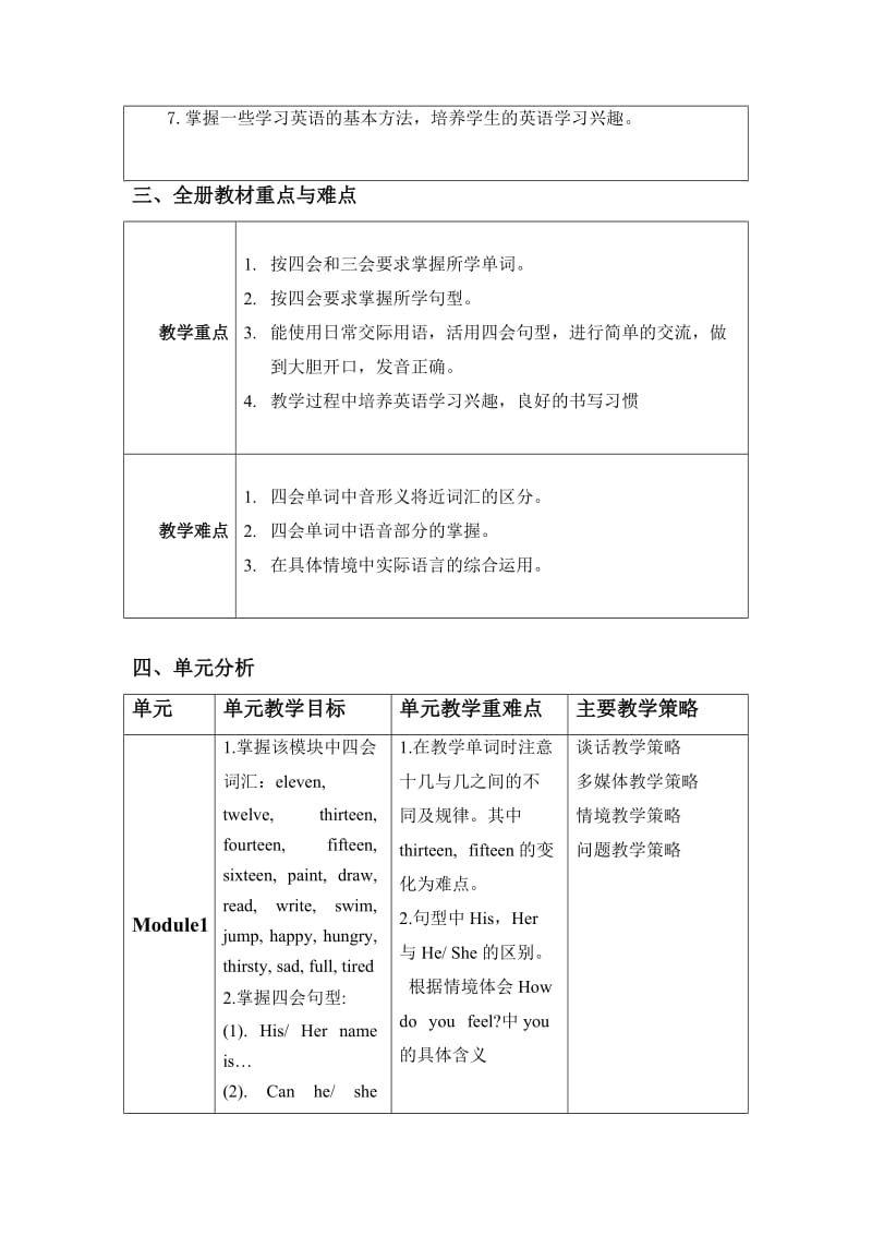 英语牛津教材4A 教学计划.doc_第3页