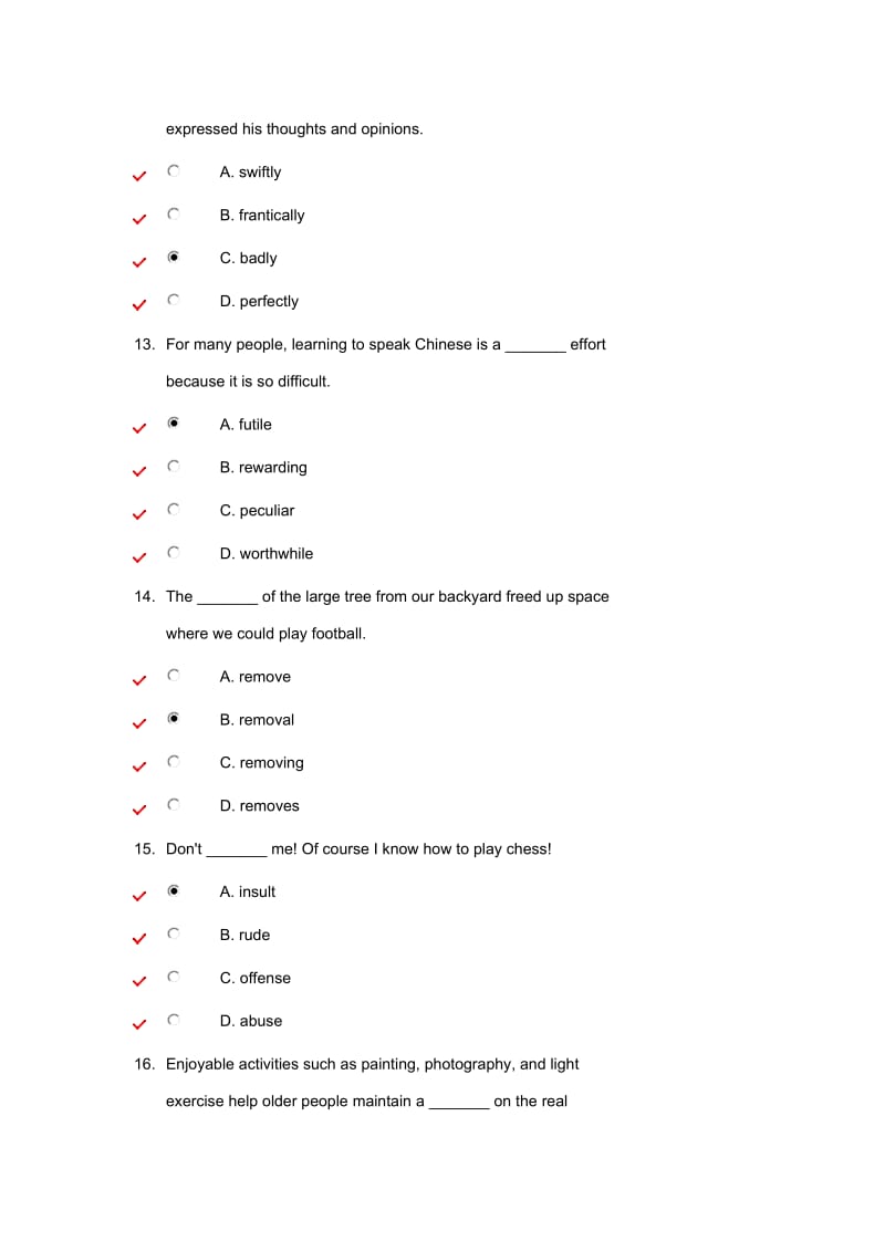 新标准大学英语综合教程2UNIT TEST答案8.doc_第3页