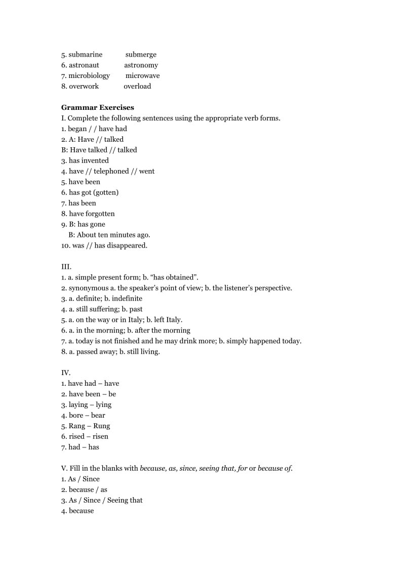 Unit 8 Focus on Global Warming答案综合教程二.doc_第3页