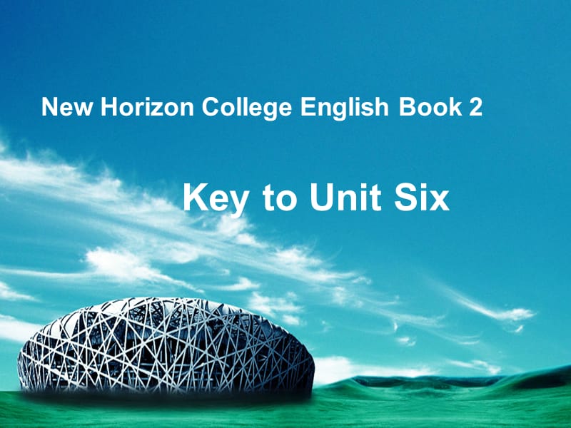 key to unit6book2.ppt_第1页