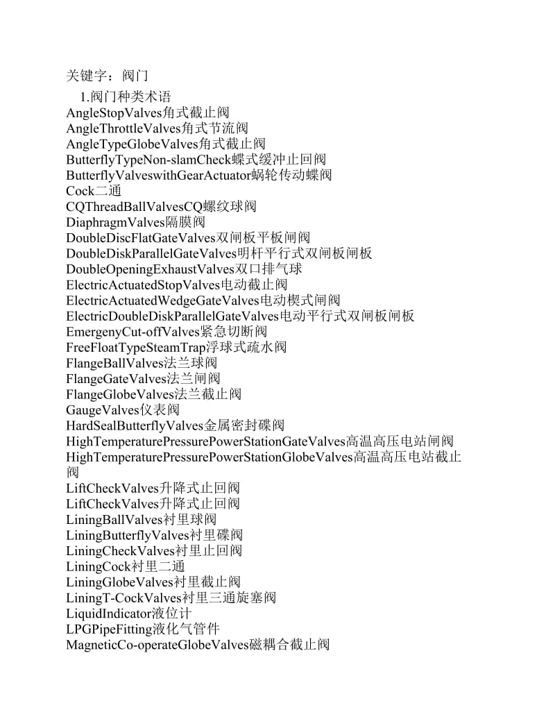 阀门及术语中英文对照.pdf_第1页