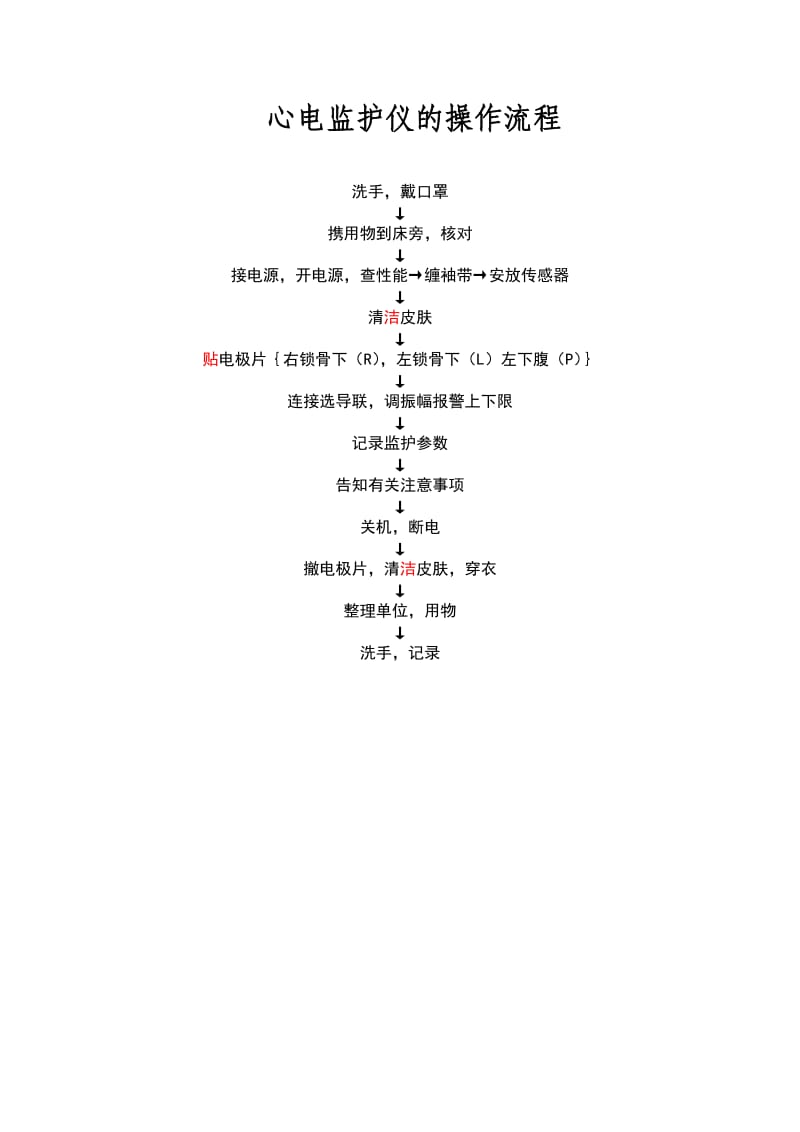 急诊科所有抢救仪器的操作流程.doc_第1页