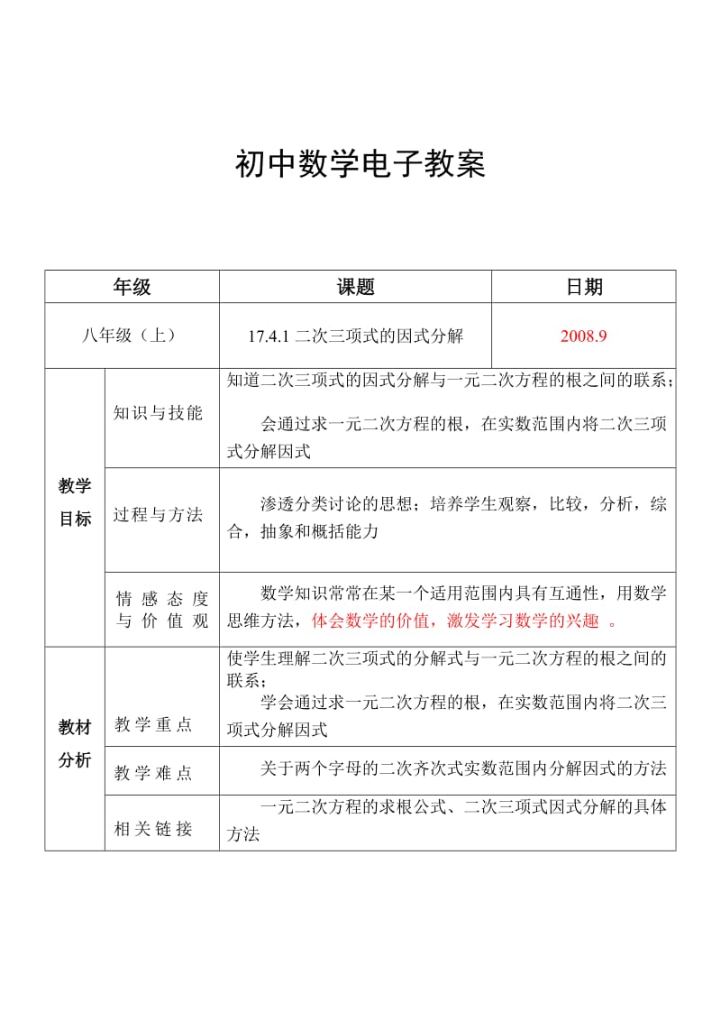 二次三项式的因式分解.doc_第1页