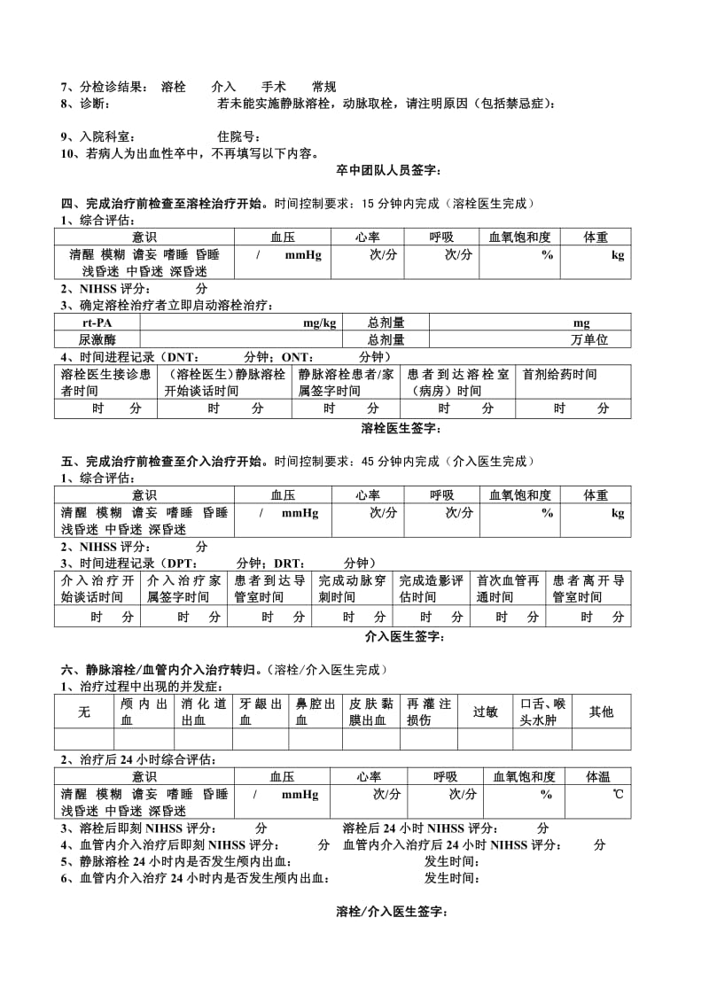 卒中绿色通道时间节点控制表.pdf_第2页