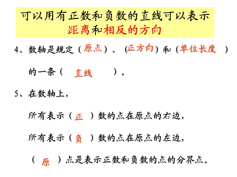 六年级数学下册第一单元负数复习课课件.ppt_第3页