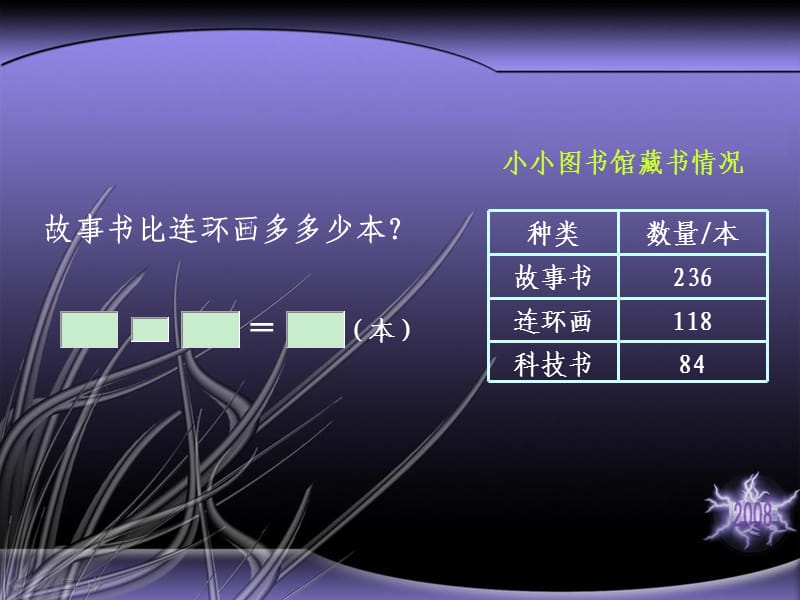 北师大版数学二年级下册《小小图书馆》版.ppt_第3页