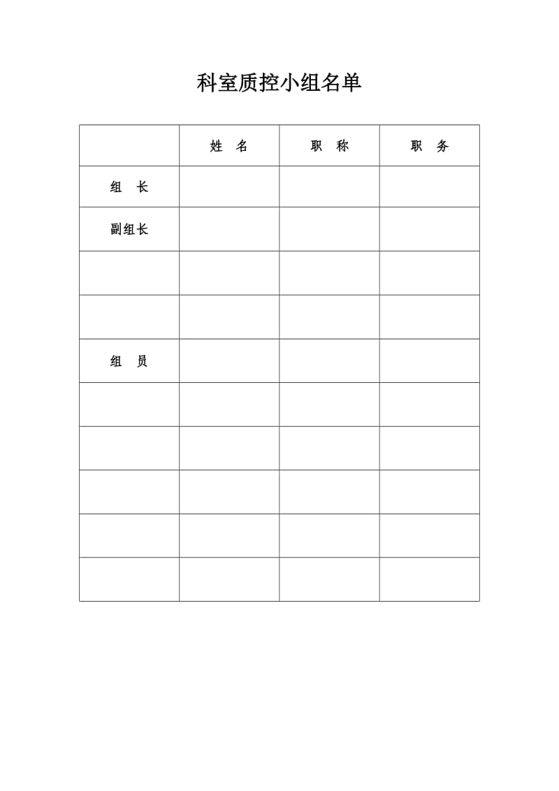 (最新版)科室质控活动记录册.doc_第2页