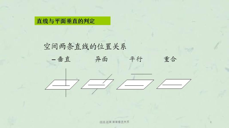 线线,线面,面面垂直关系课件.ppt_第2页