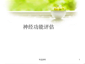 神经功能评估#专业参考.ppt