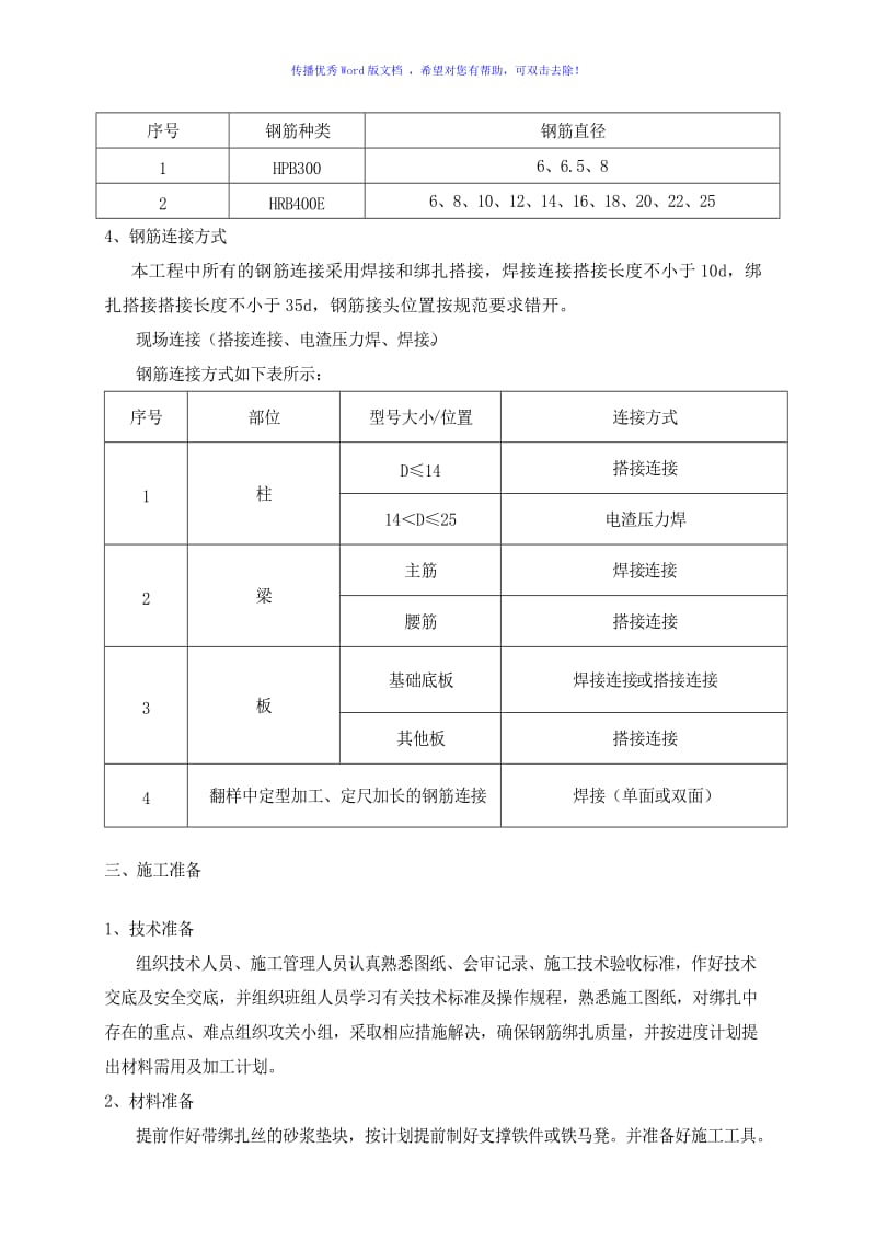 钢筋工程专项施工方案(完整)（word版）.doc_第2页