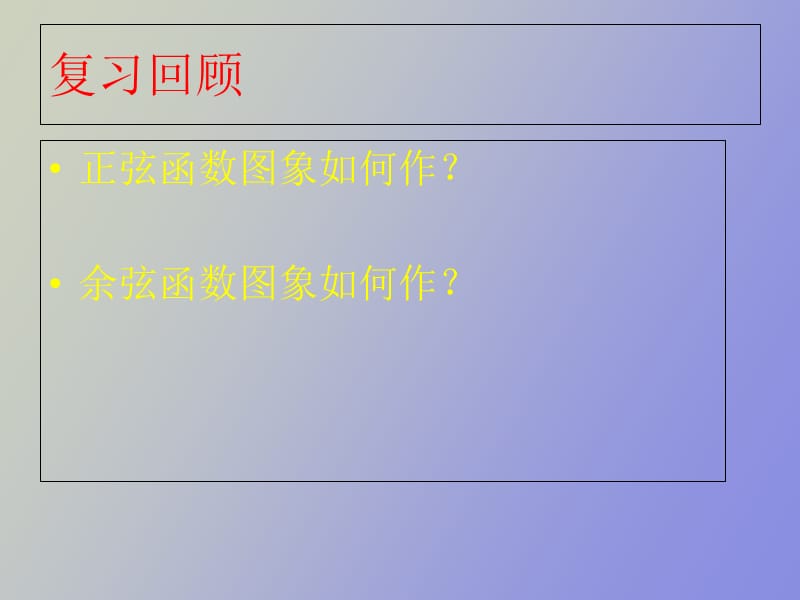 正余弦函数的定义域值域.ppt_第2页