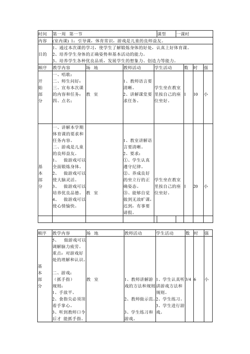 周阳光体育课常识教案.doc_第1页