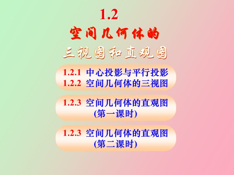 空间几何体的三视图和直观.ppt_第3页