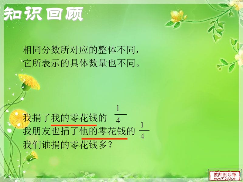 北师大版小学五年级数学第九册第三单元(分饼)课件.ppt_第2页